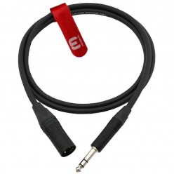 Reds Music  MCN2560 Kabel Mikrofonowy - STUDIO - Jack stereo / XLR M długość 6.0 m
